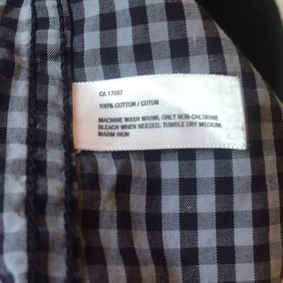 “GAP” Men’s Blue Gingham Shirt . - Picture 8 of 8